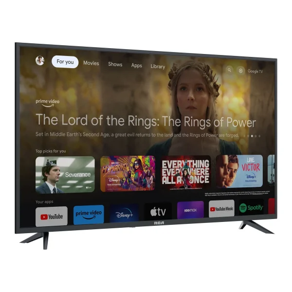 2 Smart TV RCA 65" 4K Ultra HD HDR
