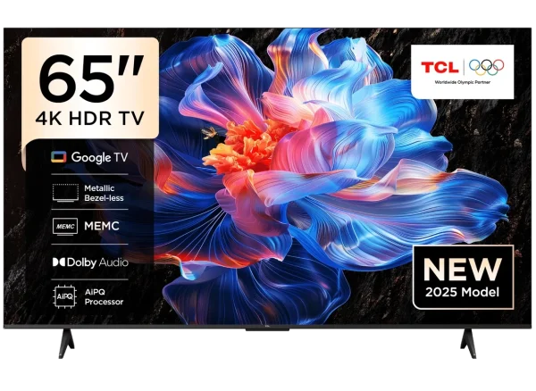 Smart TV RCA 4K Ultra HD HDR Smart TV TCL 65" 4K 65P6K HDR 10+ MEMC