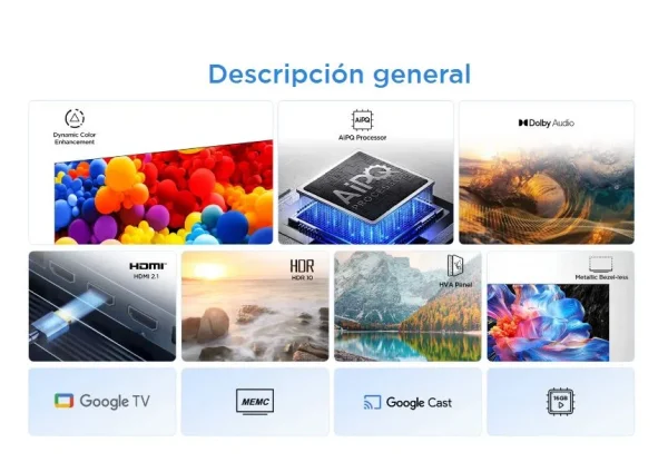 Smart TV TCL 4K 65P6K HDR 10+ MEMC 7 Smart TV TCL 65" 4K 65P6K HDR 10+ MEMC