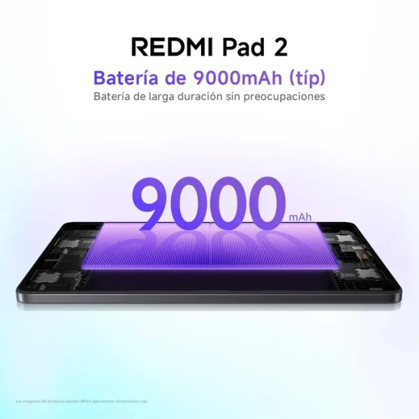 Tablet REDMI Pad 2 / Helio G100-Ultra / Crystal-clear 11"