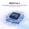 Tablet REDMI Pad 2 / Helio G100-Ultra / Crystal-clear 11"