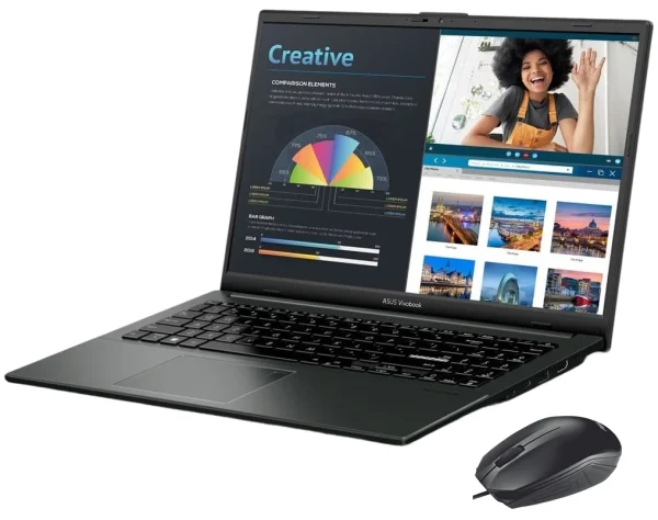 ASUS VivoBook Go 15 (E1504F) / AMD® Ryzen™ 3 7320U / 8 GB LPDDR5 / 512GB NVMe™ SSD / 15.6" FHD