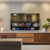 MOTOROLA 4 Smart TV Motorola 86" QLED 4K Ultra HD 86TMKQLED / Google TV / HDR / Wi-FI 5 & Bluetooth / Dolby Audio / Control remoto por voz