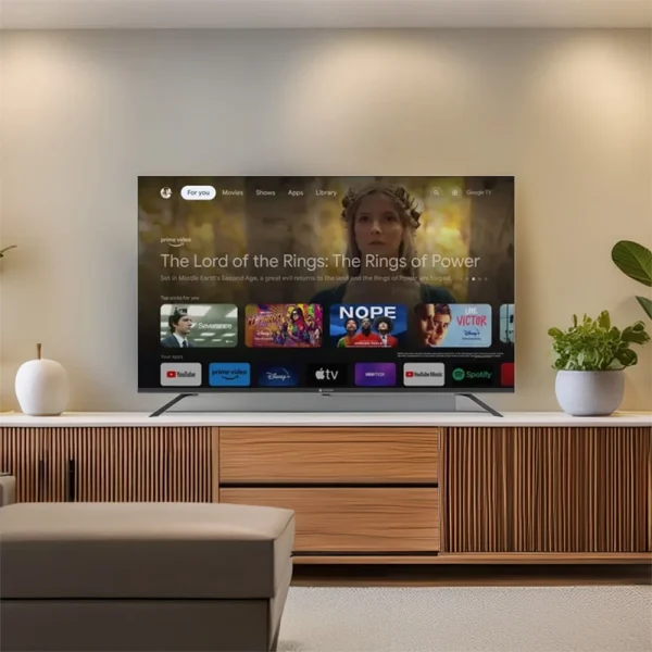 MOTOROLA 4 Smart TV Motorola 86" QLED 4K Ultra HD 86TMKQLED / Google TV / HDR / Wi-FI 5 & Bluetooth / Dolby Audio / Control remoto por voz