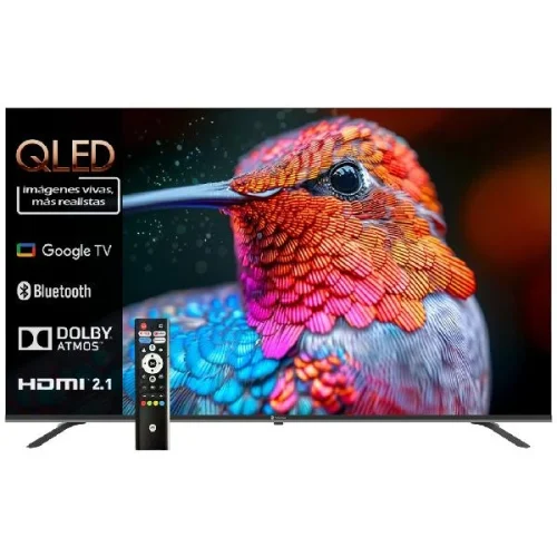 motorola-qled 1 Smart TV Motorola 86" QLED 4K Ultra HD 86TMKQLED / Google TV / HDR / Wi-FI 5 & Bluetooth / Dolby Audio / Control remoto por voz