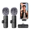 Micrófono Inalámbrico Dual Lavalier K9 para iPhone