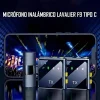 imagen 4 Micrófono Inalámbrico Dual Lavalier F9 para Móvil