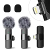 Micrófono Inalámbrico Dual Lavalier K9 para iPhone